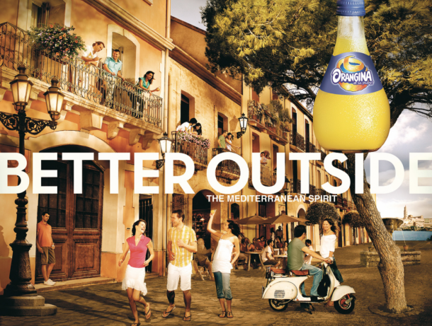 cyril Lager for Orangina